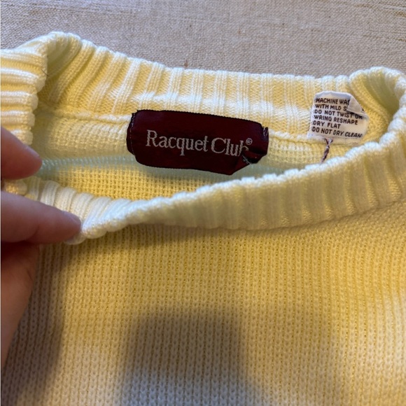 Vintage Racquet Club Sweater - Picture 3 of 13